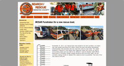 Desktop Screenshot of manateecountysar.org